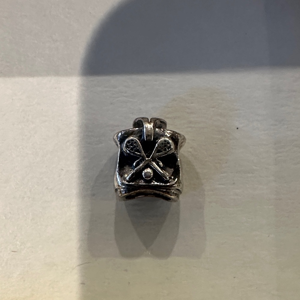 Chamilia Silver Lacrosse Jersey Charm